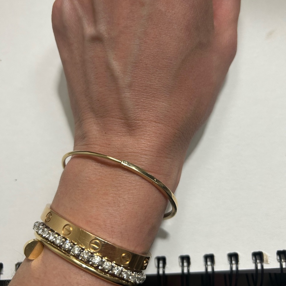 Pandora ID Bangle - 14k solid gold